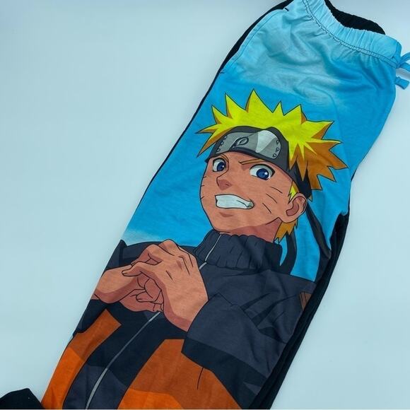 NARUTO Joggers Large Shippuden Collection Sweatpants Graphic - Picture 2 of 7